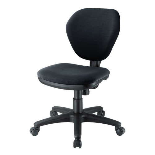 SNC-T162BK【オフィスチェア（ブラック）】背もたれが前後・上下・左右