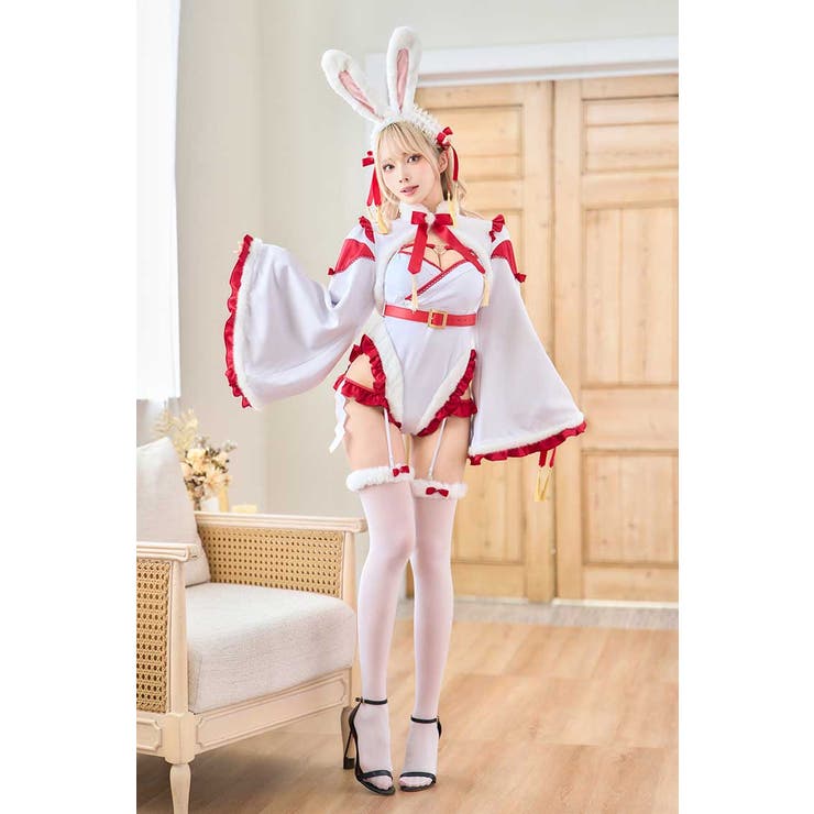 ハイシェイプセクシー巫女バニー《オリジナルコスプレ9点セット