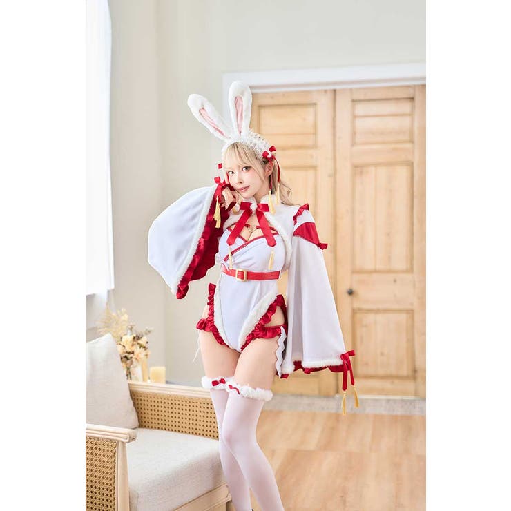 ハイシェイプセクシー巫女バニー《オリジナルコスプレ9点セット