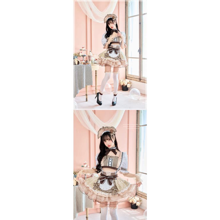 中村里砂着用】【ないるコラボ】マカロンメイド《オリジナルコスプレ6