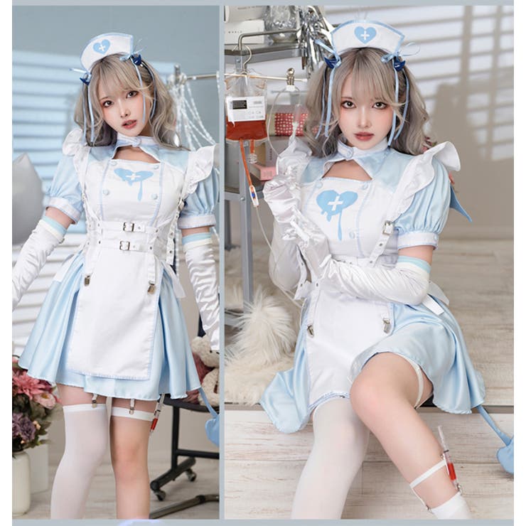 デビルハーネスナース《ハロウィンコスプレ9点セット》【Malymoon