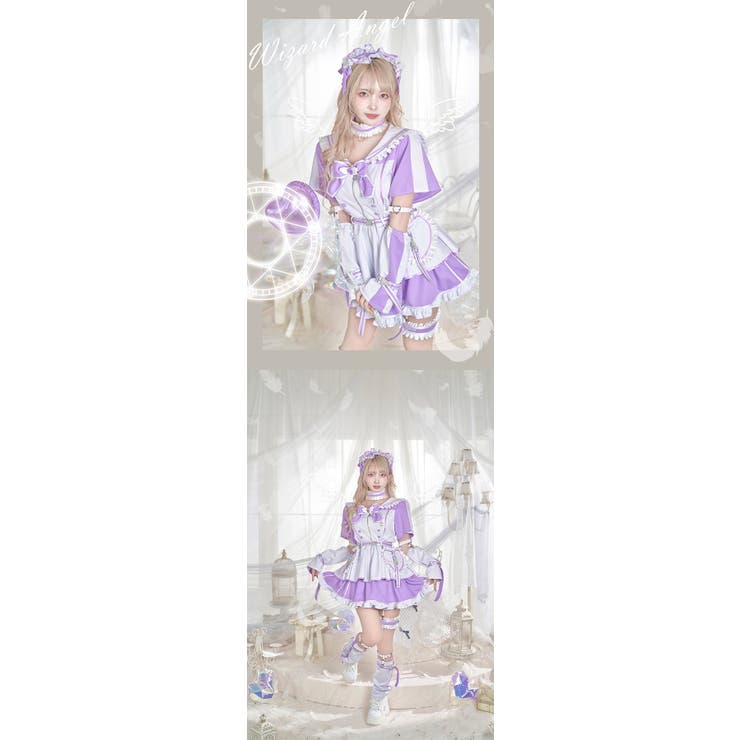 天使界隈 魔法少女ドリーミーセーラー《ハロウィンコスプレ11点セット