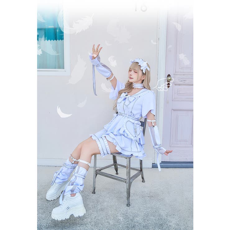 天使界隈 魔法少女ドリーミーセーラー《ハロウィンコスプレ11点セット