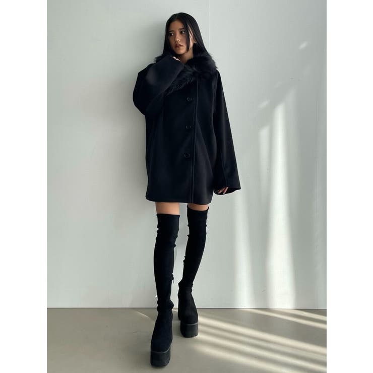 スクエアフィットロングブーツ[品番：MKSW0052685]｜EMODA（エモダ）の