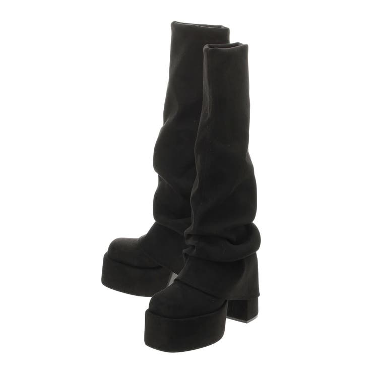 ルーズフレアカバーフィットブーツ[品番：MKSW0066287]｜EMODA（エモダ