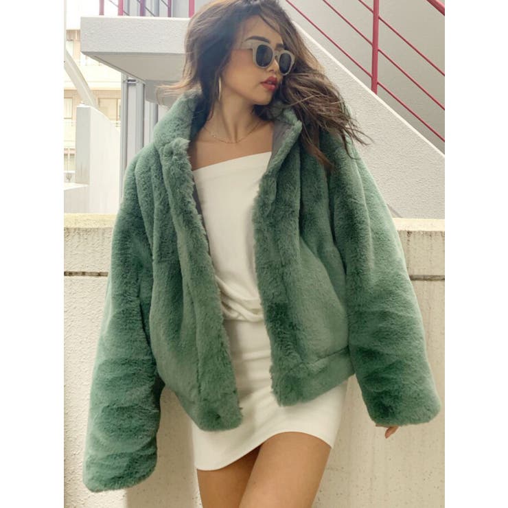 フーディエコファーコート[品番：MKSW0026351]｜GYDA（ジェイダ）の