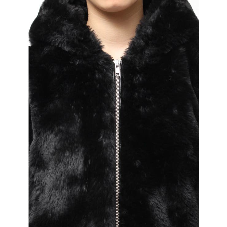 GGエコファーショートフードコート[品番：MKSW0066486]｜GYDA