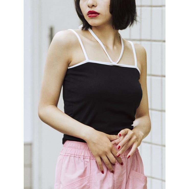 ホルターネックキャミソール[品番：MKSW0052601]｜jouetie（ジュエティ