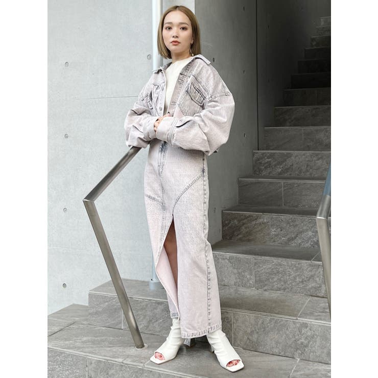 ショートデニムジャケット【セットアップ着用可】[品番：MKSW0061908