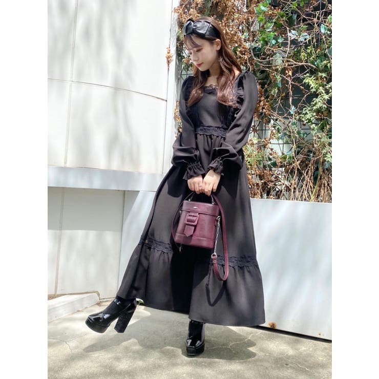 ラッフルマキシワンピース[品番：MKSW0039426]｜EATME（イートミー）の