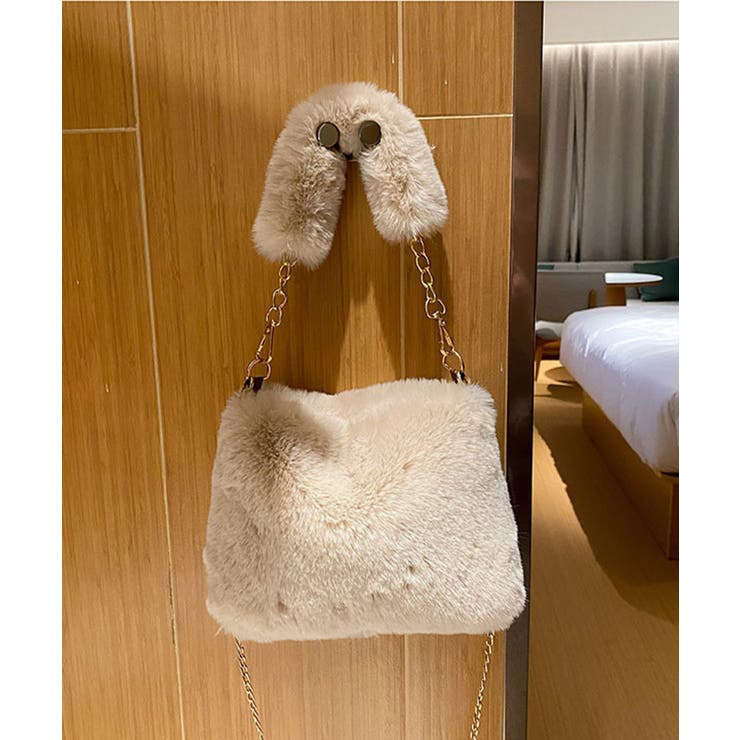 ファーバッグ チェーンショルダーバッグ[品番：II000011397