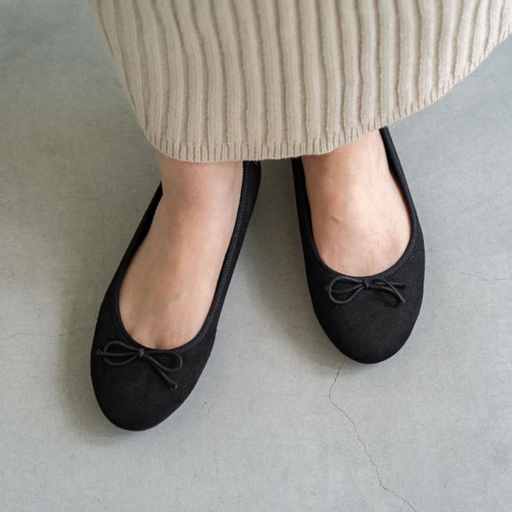 幅広 4E】 バレエシューズ[品番：HSYS0001300]｜welleg（ウェレッグ