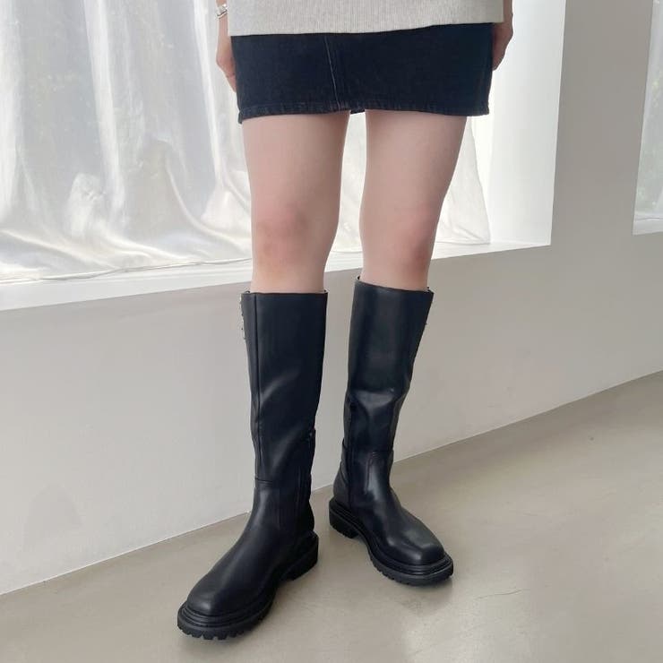 ベルトデザインロングブーツ/41504[品番：ORTS0008841]｜ORiental