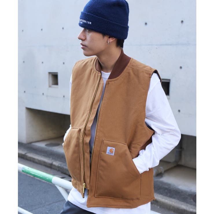 Carhartt/カーハート】ダックキルティングベスト V01[品番