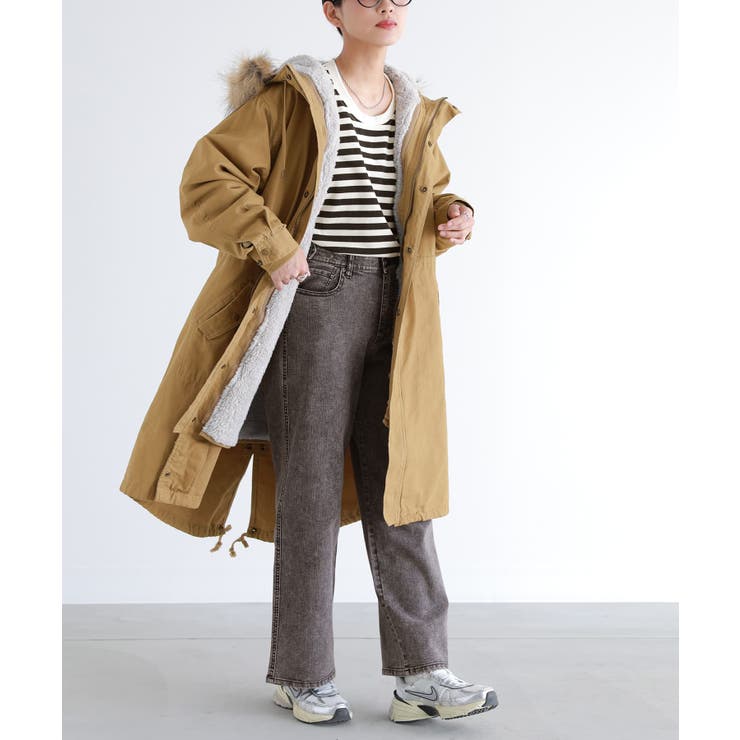 somari imaginationライナー付き3wayモッズコート [品番：MITW0015508