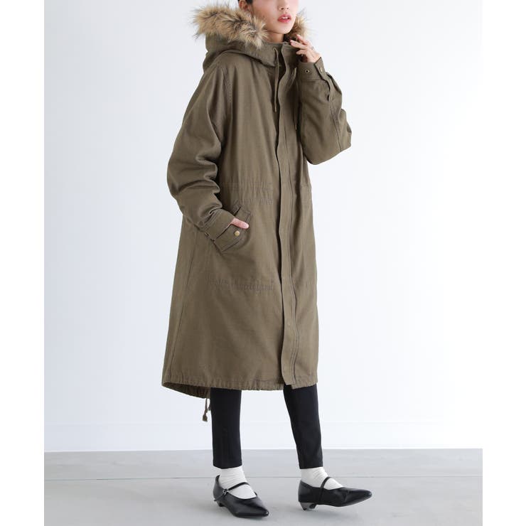 somari imaginationライナー付き3wayモッズコート [品番：MITW0015508