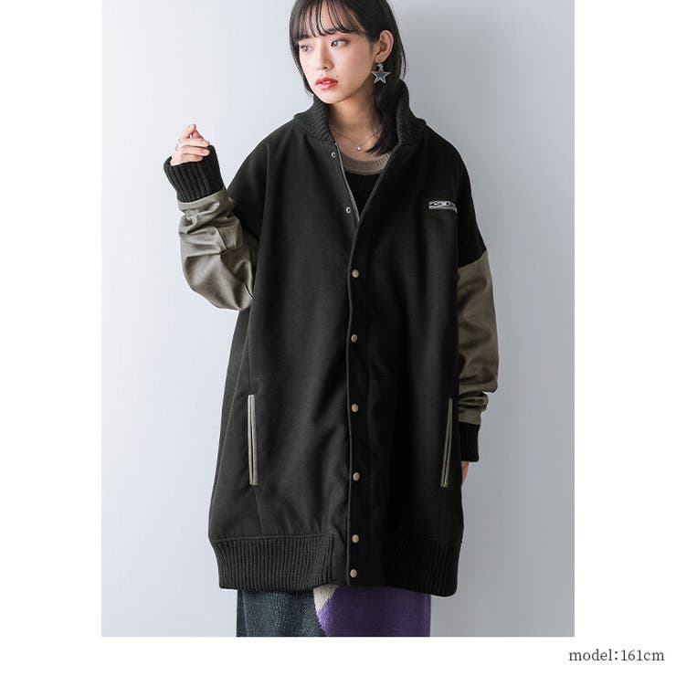 kOhAKU大人めモード×ロングスタジャン [品番：MITW0011456