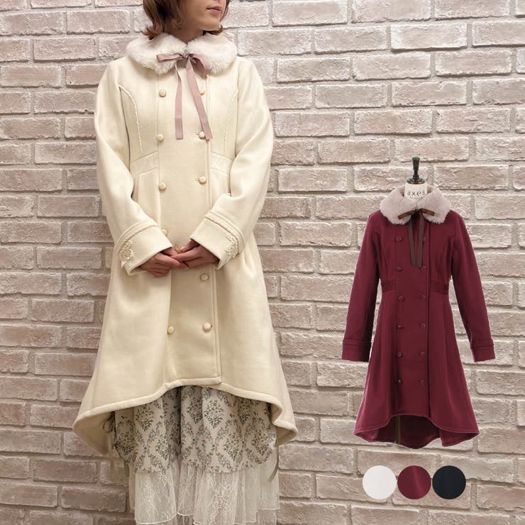 フィッシュテールコート[品番：IGAW0002530]｜axes femme（アクシーズ