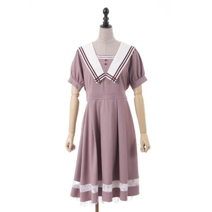 クラシックセーラーOP[品番：IGAW0003603]｜axes femme（アクシーズ