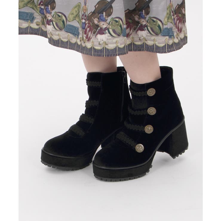 ナポレオンブーツ[品番：IGAW0002077]｜axes femme（アクシーズファム