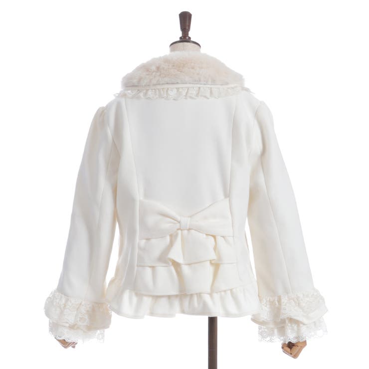 ローズリボン付フリルCO[品番：IGAW0007085]｜axes femme