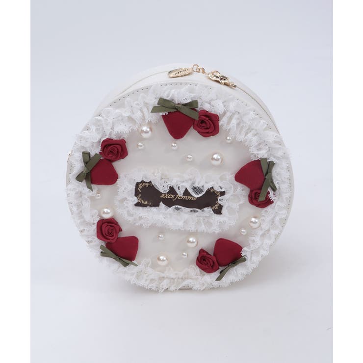 ローズケーキモチーフバッグ[品番：IGAW0007033]｜axes femme