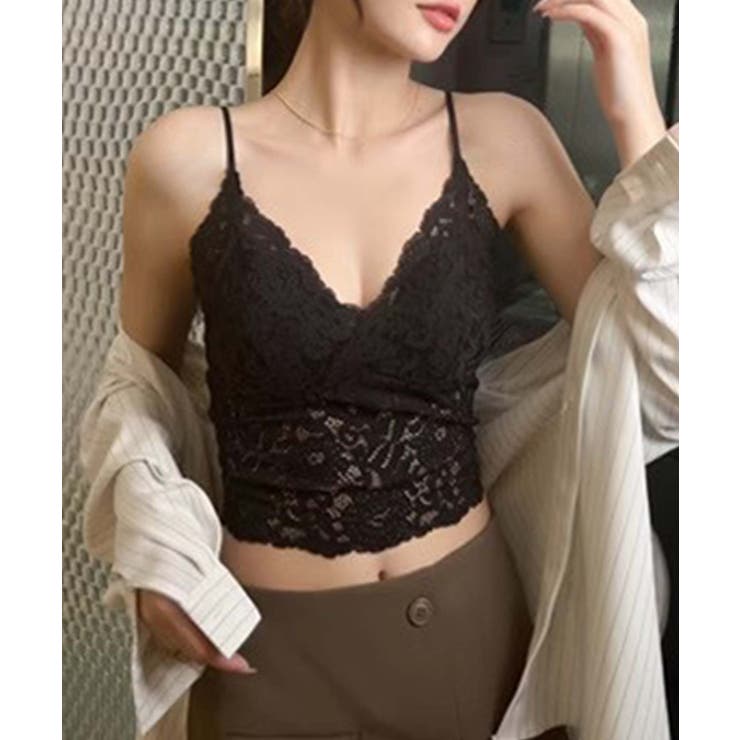 Jasmine】レースキャミソールカップ付き Jasmine Grandifl…[品番