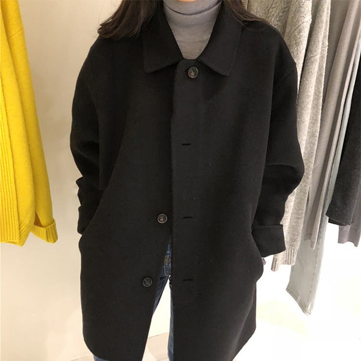 4Bハーフコート 韓国ファッション[品番：AMTW0001642]｜JUNOAH