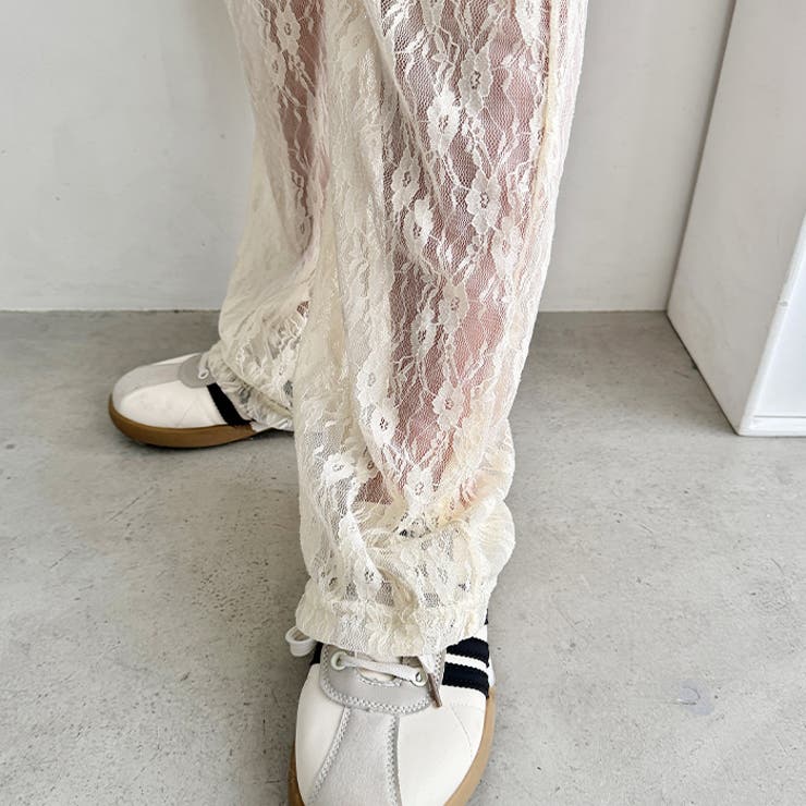 フラワーレースパンツ[品番：OUTW0000068]｜Outfitter lab