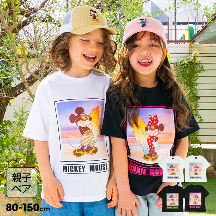 親子お揃い ディズニー サーフTシャツ 0539K[品番：BYDK0007341