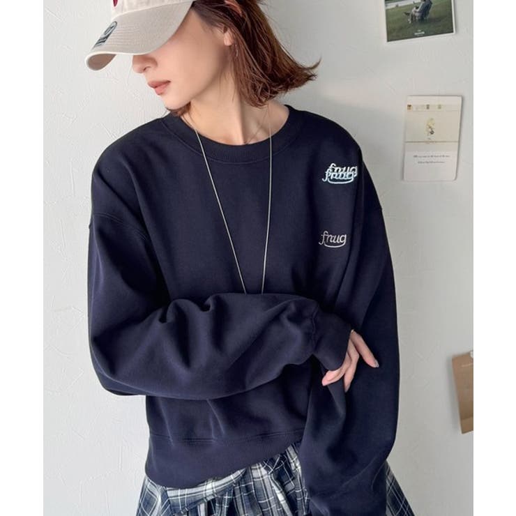 Javaジャバコラボ》着るだけで今っぽさ叶う。ランダム刺繍クロップド丈