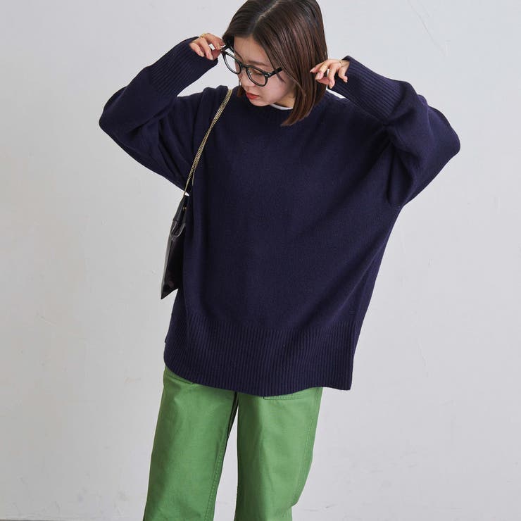 フラッフィーボートネックニット（WEB限定カラー）[品番：COEW0005051