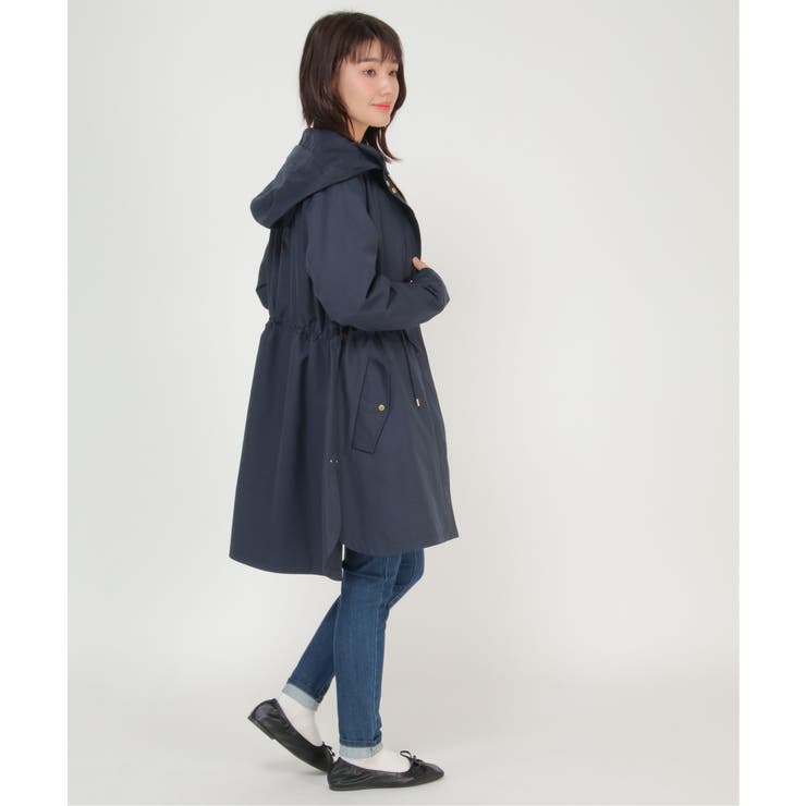 Aラインフード付きモッズコート[品番：IKAW0015382]｜ikka （イッカ