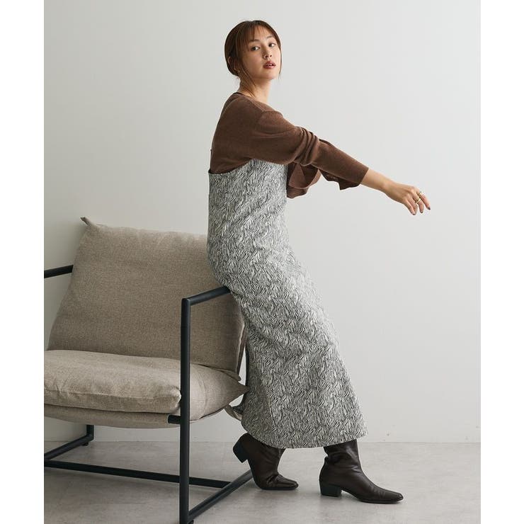 ゼブラ柄キャミワンピース[品番：EHEW0050858]｜CRAFT STANDARD