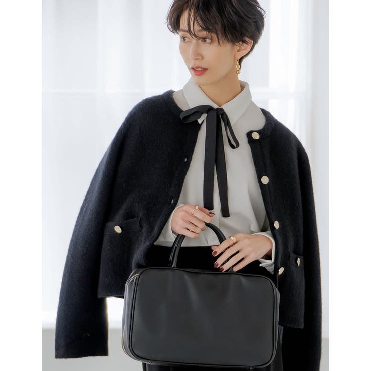 2WAYボウタイシャツブラウス[品番：GS000021970]｜Re:EDIT（リエディ