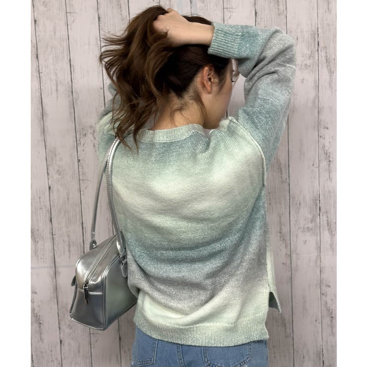 グラデーションニットプルオーバー[品番：GORW0007358]｜GORGE