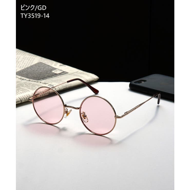 サングラス クリアレンズ メガネ カラー サングラス 伊達メガネ ユニ