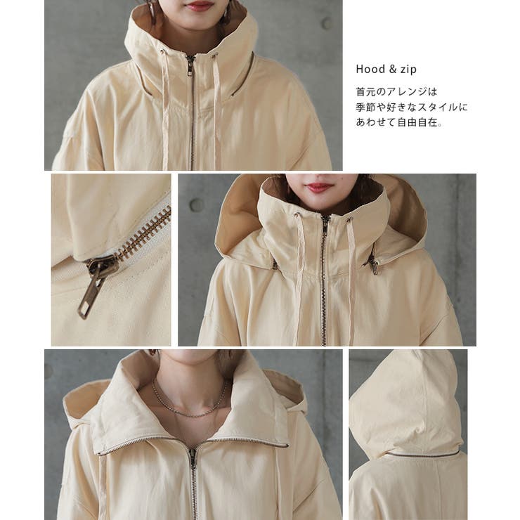 アウター ミリタリー レディース ロングコート モッズコート ロング