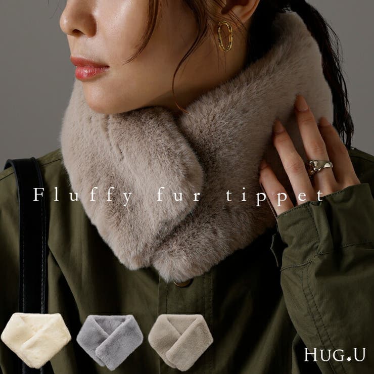 ファー ティペット マフラー[品番：HHHW0001690]｜HUG.U（ハグユー）の