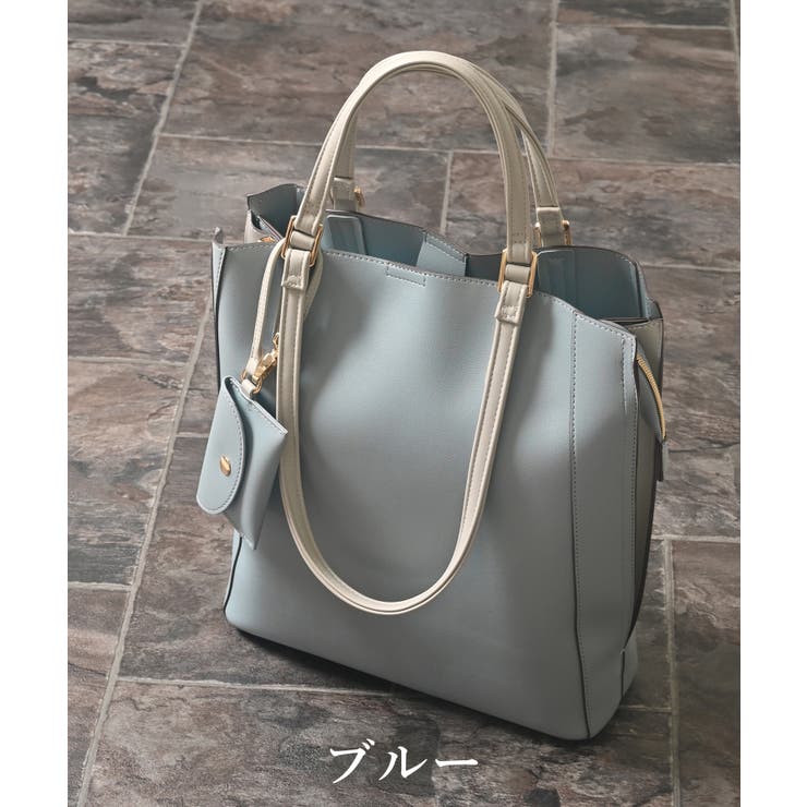 トートバッグ バッグ 鞄[品番：HNSW0010360]｜Honeys（ハニーズ）の