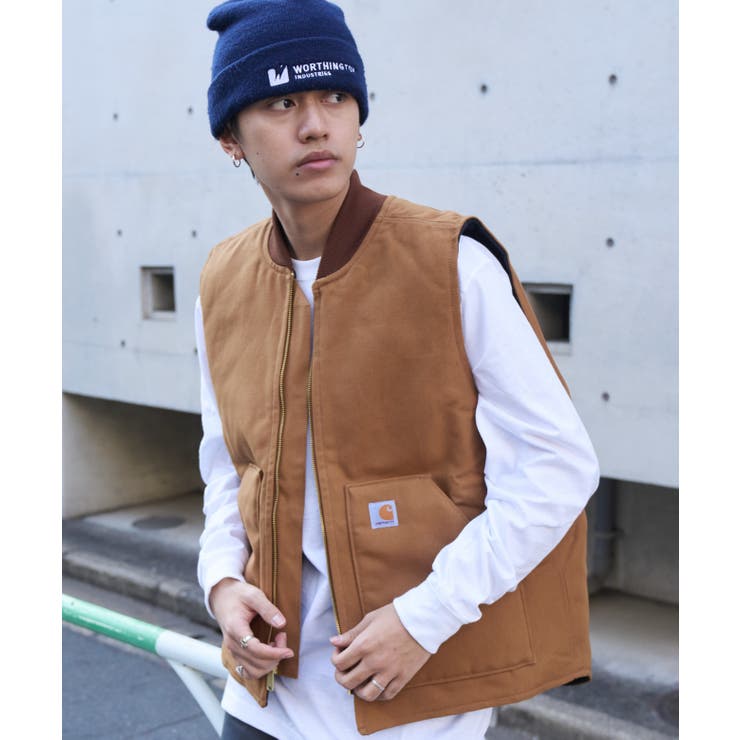 Carhartt/カーハート】ダックキルティングベスト V01[品番