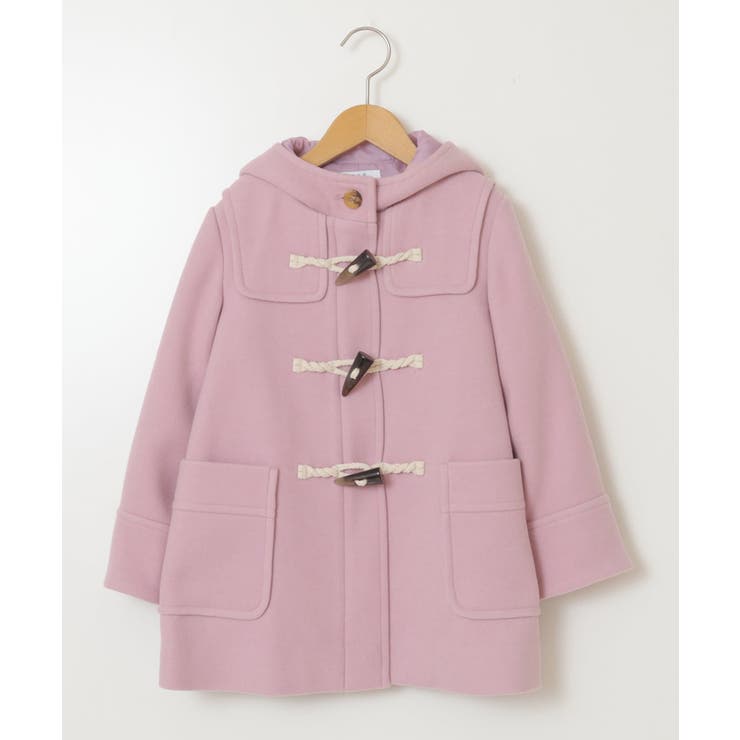 160]【選べる5色展開】ライトフェイクウールダッフルコート[品番