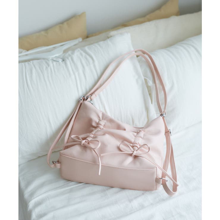 WEB限定】【3WAY】リボンショルダーバッグ【A4収納】[品番