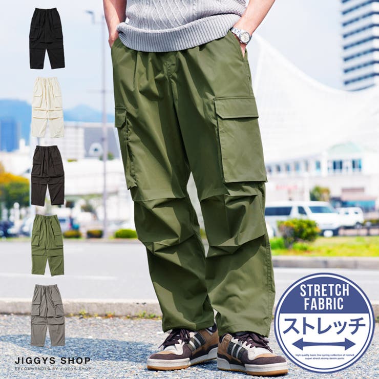 ◇ナチュラル ストレッチ カーゴパンツ◇カーゴパンツ[品番