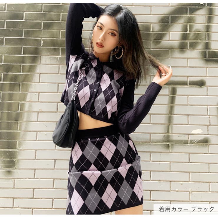 セットアップニット アーガイル チェック[品番：JCSW0000880]｜JOCOSA