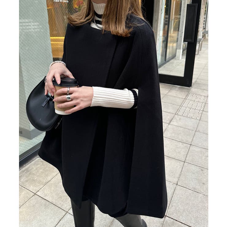 ケープコート ポンチョ ミドルコート[品番：KO000013968]｜KOBE