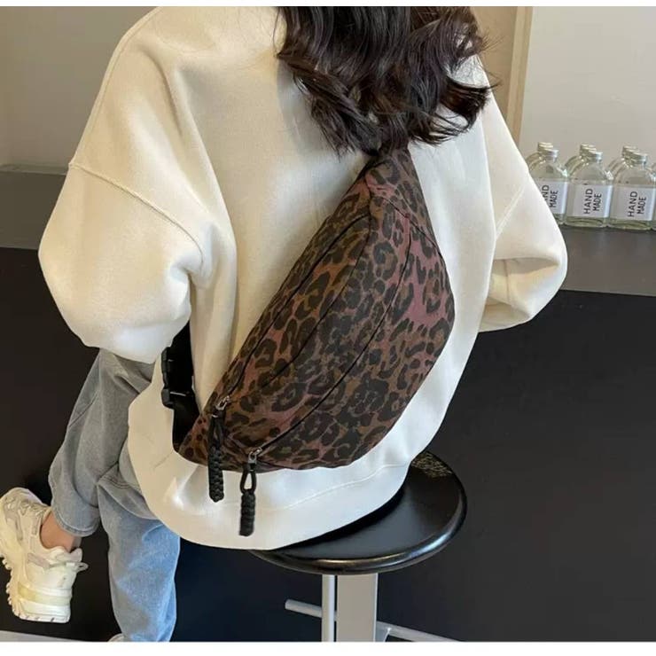 ヒョウ柄ボディバッグ[品番：PPNW0004309]｜Pumpkin Port（パンプキン