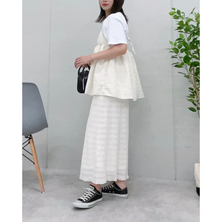 ふくれジャガードキャミソール[品番：RADM0005606]｜＆soiree（アンド