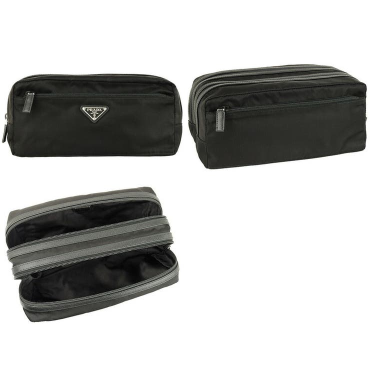 PRADA プラダ ポーチ コスメポーチ[品番：SESB0006953]｜Riverall