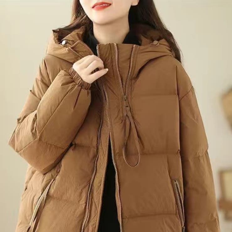 ダウンジャケット 秋 冬 レディース アウター[品番：SHNW0010226